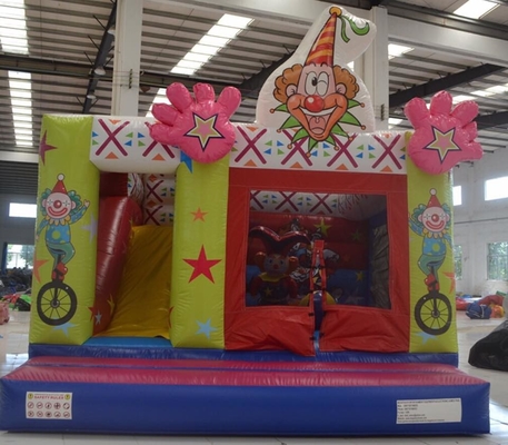 Pagliaccio Inflatable Bouncy Castle dei bambini che salta la prova combinata dell'acqua del parco