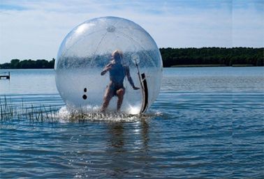 La grande acqua commerciale di esplosione gioca la palla di camminata dell'acqua gonfiabile sexy gigante della bolla