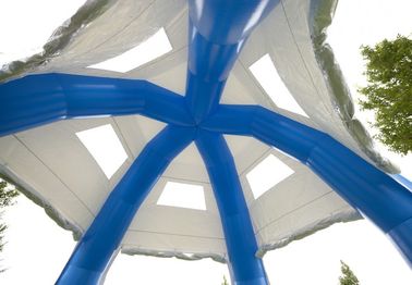 PVC gonfiabile della prova dell'acqua della tenda della grande di Comercial cupola blu del grado per annunciare