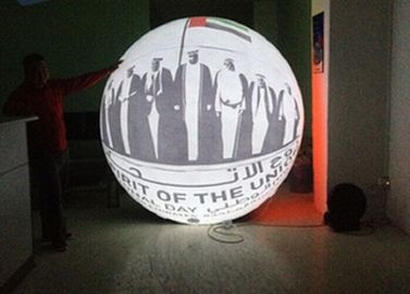 Il partito dell'interno ha condotto gonfiabile rotondo della palla di illuminazione con stampa di logo