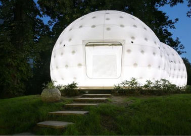Tenda gonfiabile della cupola ultra leggera, tenda gonfiabile della casa da tè con luce principale