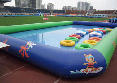 L'aria sveglia di stampa di logo ha sigillato la piscina per gli stagni nuotata dei bambini/del bambino per divertimento