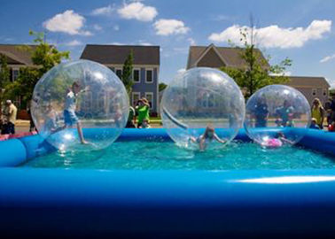 Piscina all'aperto per i bambini, palla di camminata del PVC di 0.9mm per la piscina gonfiabile