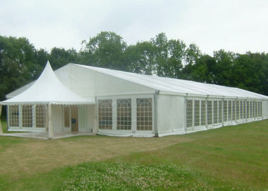 Una grande tenda gonfiabile bianca di 300~2000 genti per il partito, tende di lusso all'aperto di nozze