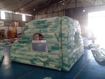 Paintball materiale dei bunker del carro armato del PVC Iinflatable, bunker gonfiabili di paintball dei giochi di sport