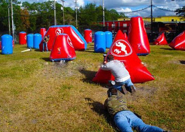 Paintball gonfiabile dei bunker del PVC per l'adulto ed i bambini, campi di paintball del carro armato di paintball