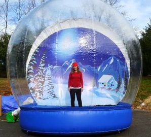 Bella approvazione di pubblicità gigante trasparente all'aperto del CE del globo della neve di Inflatables
