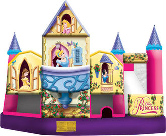 Principessa Disney Themed Inflatable Bounce alloggia il grado commerciale per i bambini