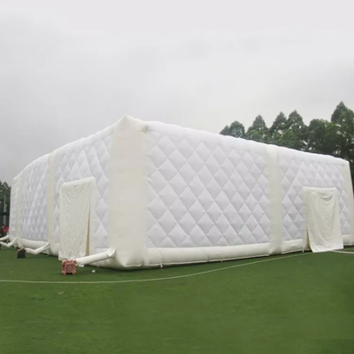 cubo gonfiabile della tenda del PVC di 0.55mm per colore bianco di grandi eventi