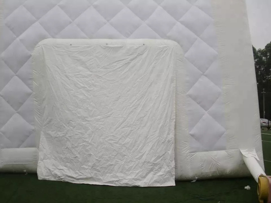 cubo gonfiabile della tenda del PVC di 0.55mm per colore bianco di grandi eventi