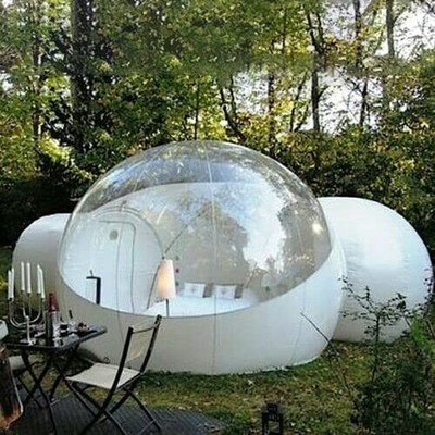 tenda di campeggio della bolla della tenda del PVC di 1mm del grado commerciale della chiara cupola gonfiabile di Eco