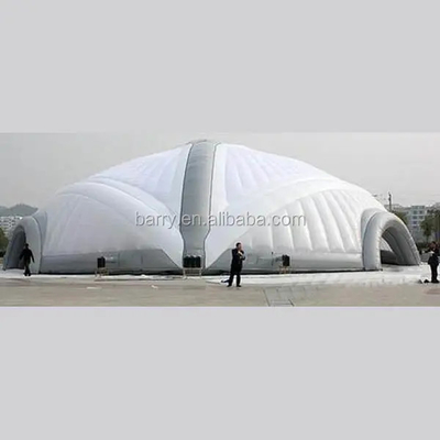 La struttura edile gonfiabile della tenda della cupola della tela cerata all'aperto decide liberamente il colore