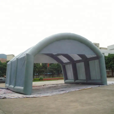 Schermo della tenda del lavaggio di Barry Easy Up Inflatable Car che stampa la tenda di riparo dell'automobile