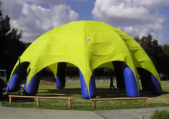 Oxford o stampa gonfiabile di Digital del diametro della tenda 10m della cupola del ragno del PVC
