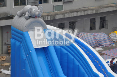 Attrezzatura all'aperto gonfiabile su misura del parco di divertimenti del grande elefante per i bambini