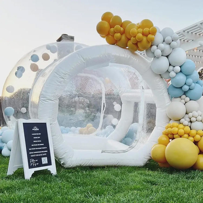 Casa gonfiabile trasparente dei palloni della bolla della tenda della bolla della cupola del PVC di 1mm