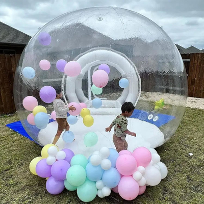 Casa gonfiabile trasparente dei palloni della bolla della tenda della bolla della cupola del PVC di 1mm