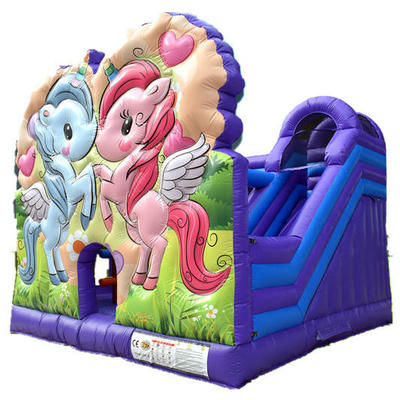 Backyard Unicorn Bouncy Castle Hire Gonfiabile Bouncer House Kids