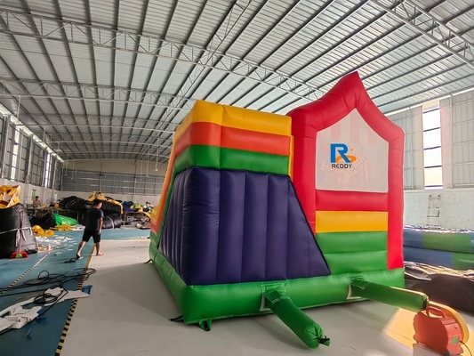 il salto commerciale del PVC di 0.55mm fortifica gli animali Jumper Inflatable Castle