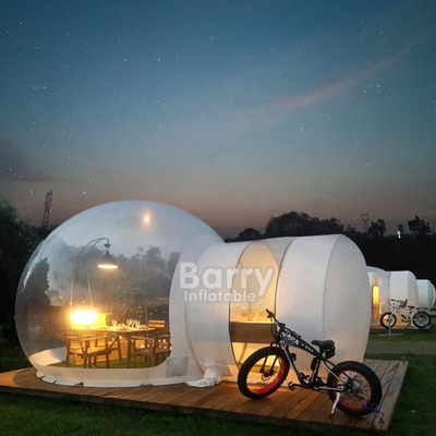 Facile da installare tenda gonfiabile palloncino casa bolla gonfiabile commerciale per la stampa personalizzata e spedizione rapida