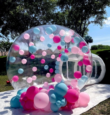 Casa a bolle gonfiabile con cupola di palloncino di 3 metri per feste per bambini o adulti