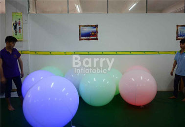 Palloni leggeri a comando a tocco variopinti della palla LED dei palloni a comando a tocco gonfiabili del LED per il partito
