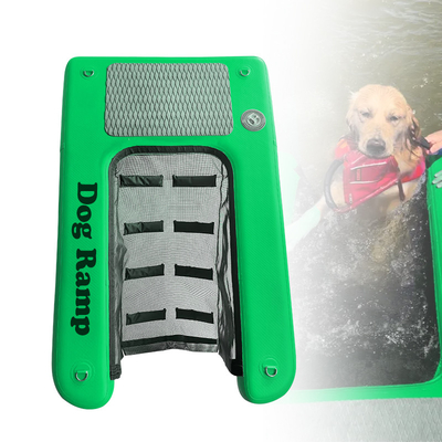 Rampa gonfiabile per cani non scivolanti leggera galleggiante gonfiabile per cani per cani di grandi dimensioni