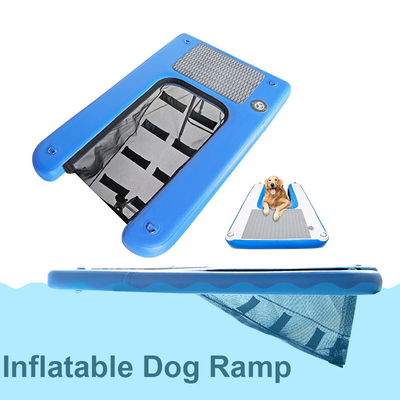 Aiutare il cane a uscire dall'acqua DWF PVC Taranto Scala per cani Rampa per l'acqua gonfiabile Per per il nuoto degli animali domestici