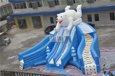 Bello nuovo scorrevole gigante della piscina di orso, scorrevole gonfiabile dello stagno per il parco di divertimenti