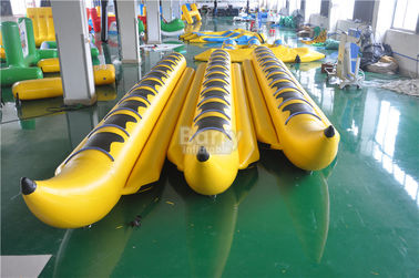 Metropolitana gonfiabile della barca di banana della tela cerata dell'annuncio pubblicitario dei 8 PVC resistente della persona o di Customzied