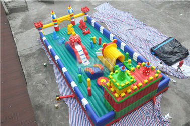 Metta in mostra il castello rimbalzante gonfiabile di tema, attrezzatura dell'interno del gioco dei bambini del PVC da 0,55 millimetri