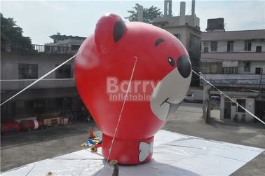 Pallone a terra gonfiabile dell'orso rosso di Oxford per la pubblicità dell'altezza di 8.5m