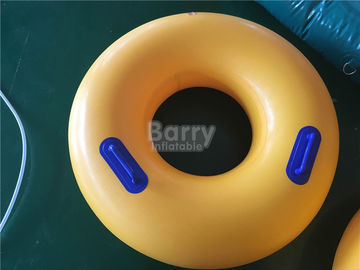 Mini giocattoli gonfiabili dell'acqua per gli adulti, anello gonfiabile arancio di nuotata