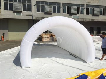 Tenda gonfiabile stretta di evento dell'aria bianca, tenda gonfiabile del tunnel di Diy con il LED