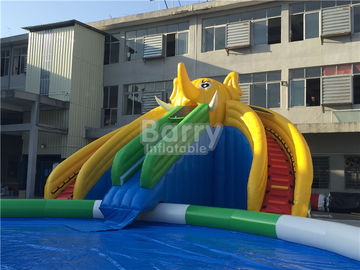 parco gonfiabile dell'acquascivolo della tela cerata del PVC di 0.55mm per i bambini/giochi gonfiabili dell'acqua