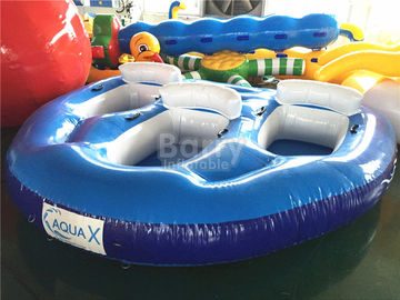 Giocattoli gonfiabili dell'acqua del bambino blu e bianco per le piscine SCT EN71