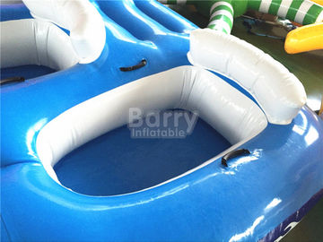 Giocattoli gonfiabili dell'acqua del bambino blu e bianco per le piscine SCT EN71