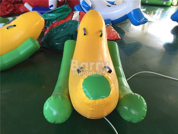 Barca di banana gonfiabile interessante di 2 sedili/movimento alternato gonfiabile dell'acqua