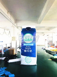 Prodotti gonfiabili di pubblicità della tela cerata del PVC, bottiglia per il latte di modello gonfiabile per all'aperto