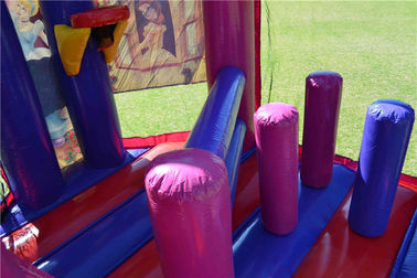 Brillantemente principessa 5 di Disney di colore castello di salto combinato In1 per il parco di divertimenti