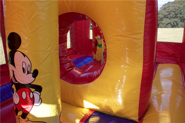 Camera gonfiabile di salto meravigliosa di rimbalzo del castello di Mickey Mouse per spettacolo commerciale