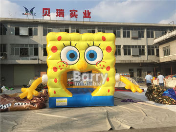 Il tema smontabile scherza i buttafuori di salto gonfiabili di Spongebob del campo da giuoco del saltatore per l'affitto del partito
