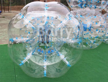 calcio bianco della palla della bolla della palla del criceto di esplosione del PVC/TPU di 1m 1.2m 1.5m 1.8m per i bambini e l'adulto