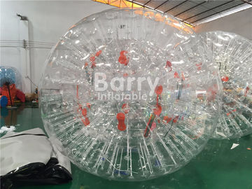 Grande calcio gonfiabile della palla di Zorb del corpo del PVC dei giocattoli gonfiabili all'aperto personali