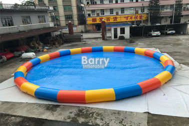 Piscina gonfiabile del diametro del cerchio 15m della fabbrica della Cina per la partita a baseball dell'acqua con il PVC di 0.6mm