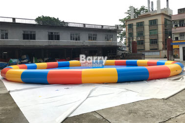 Piscina gonfiabile del diametro del cerchio 15m della fabbrica della Cina per la partita a baseball dell'acqua con il PVC di 0.6mm
