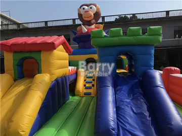 Attrezzatura gonfiabile del castello del parco a tema di divertimento del bambino dell'aria gonfiabile all'aperto o dell'interno del campo da giuoco