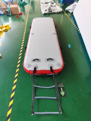 Piattaforma di galleggiamento gonfiabile di galleggiamento della zattera dell'isola di Barry Leisure Land Inflatable Swim
