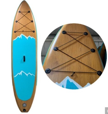 Bordo di pagaia gonfiabile del Sup del surf superiore molle di legno popolare di stile 315*83*15cm
