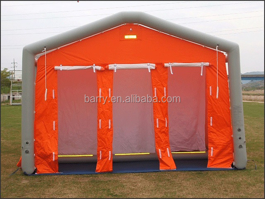 Tenda gonfiabile della doccia di esplosione della tenda di decontaminazione di modo 42sqm